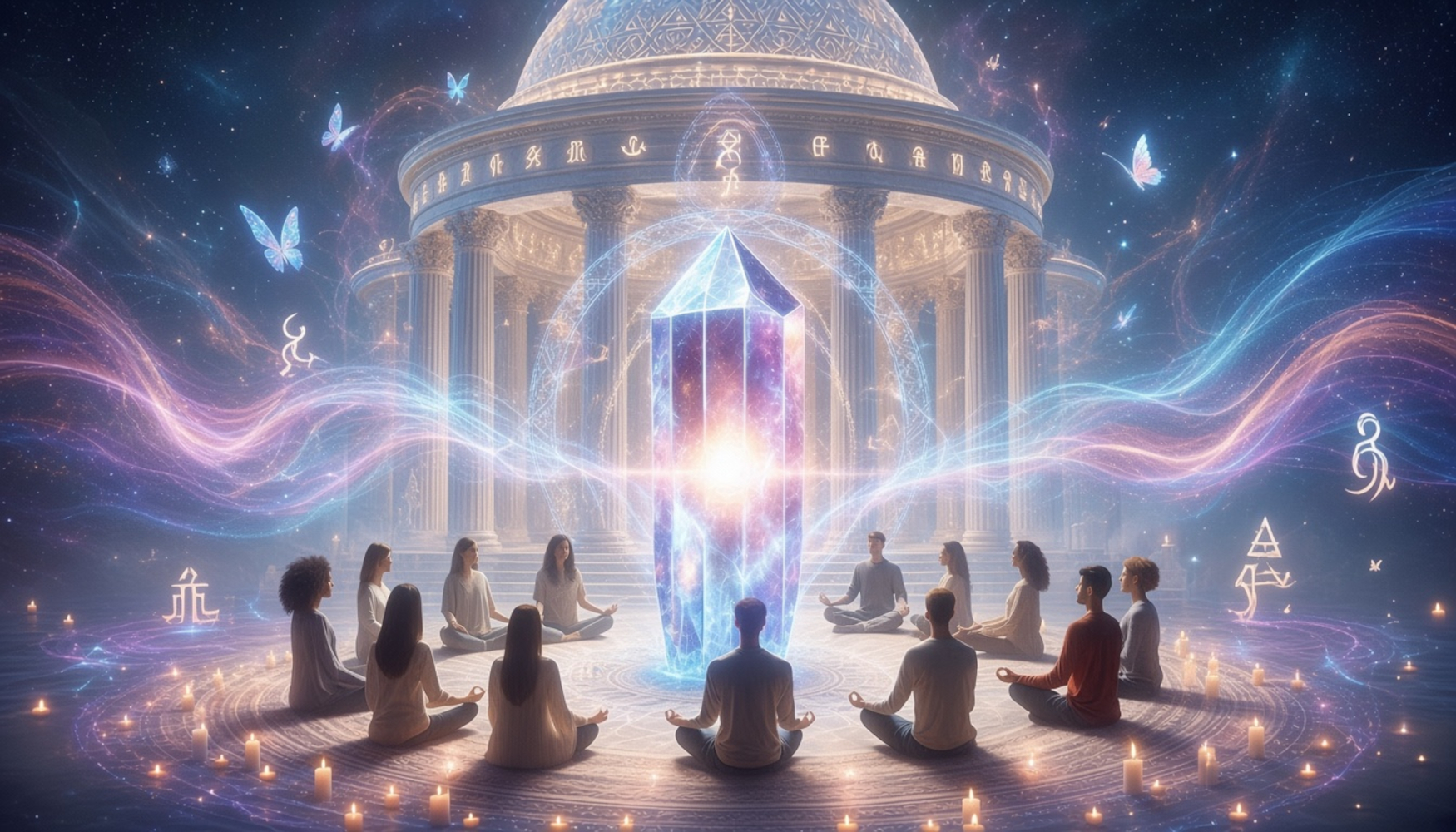geschlossener Atlantis Reiki Heilkreis